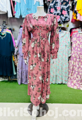 Shahzadi Floral Gown